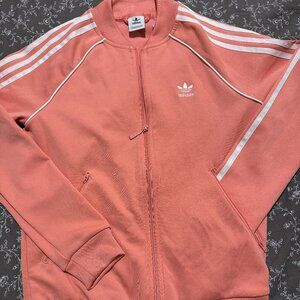 Adidas Track Jacket (XS, Tactile Rose)